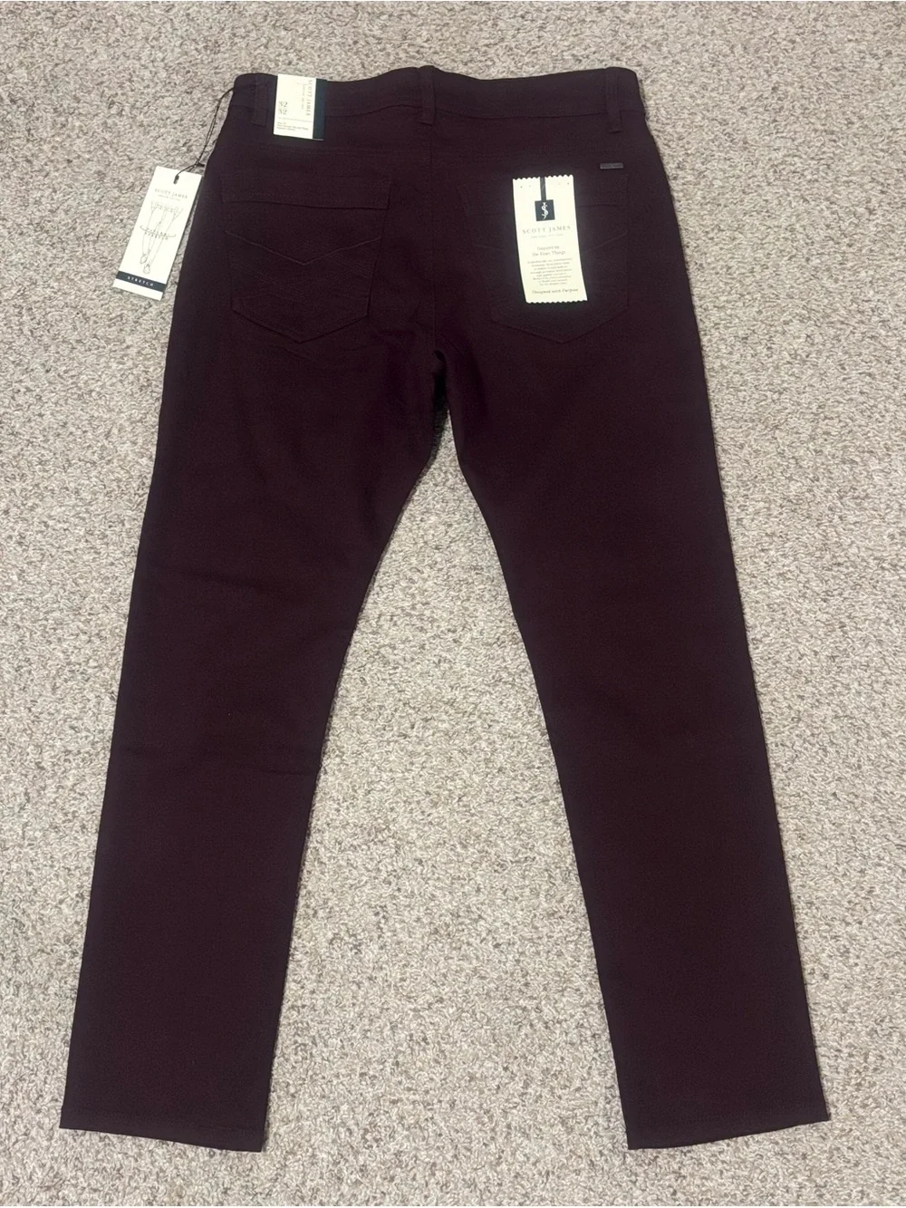 Slim Fit Fig Men's Jeans – Modern Tailored Style Size 32x32